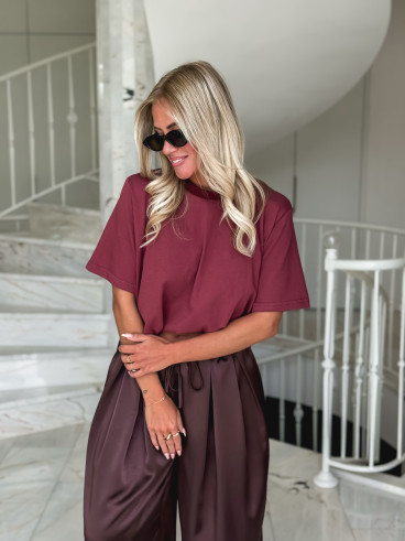 T-shirt Elysia - Bordeaux T-shirt Elysia - Bordeaux