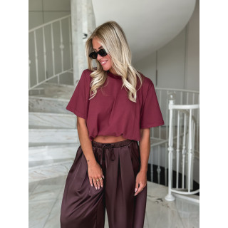 T-shirt Elysia - Bordeaux