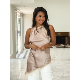 Blouse Soline - Taupe
