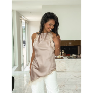 Blouse Soline - Taupe