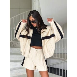 Short Galla - Beige/Noir