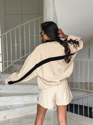 Veste Galla - Beige/Noir Veste Galla - Beige/Noir