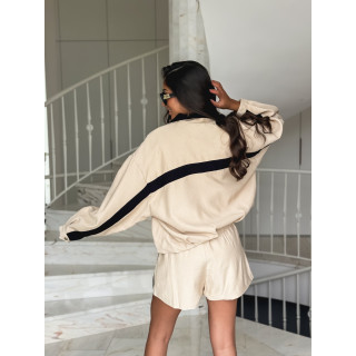 Veste Galla - Beige/Noir