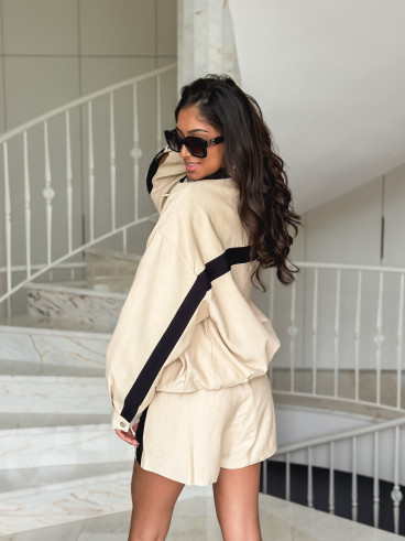 Veste Galla - Beige/Noir Veste Galla - Beige/Noir