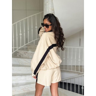 Veste Galla - Beige/Noir
