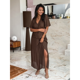 Blouse Louisanne - Chocolat