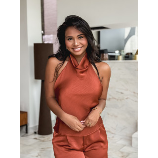Blouse Kalista - Rouille