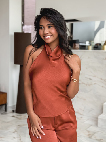 Blouse Kalista - Rouille