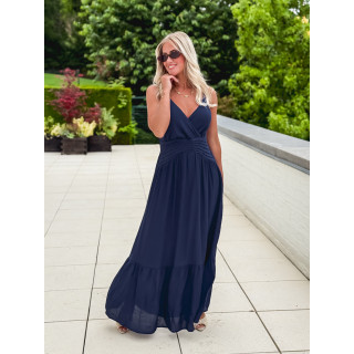 Robe longue Zolie - Bleu marine