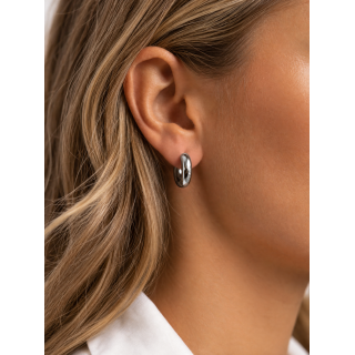 Boucles d'oreilles Zhora - Argenté