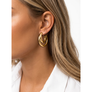 Boucles d'oreilles Bérénice - Doré