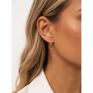 Boucles d'oreilles Galao - Doré