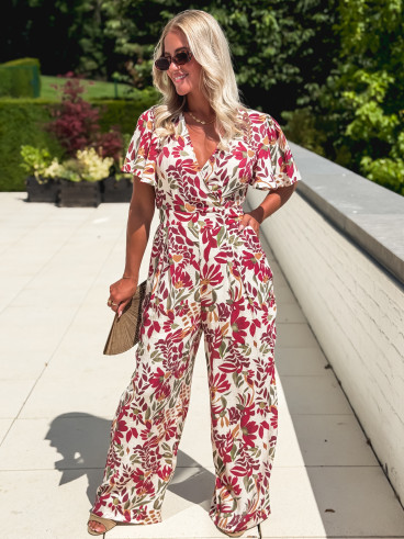 Combinaison pantalon Mazelina - Ecru Combinaison pantalon Mazelina - Ecru