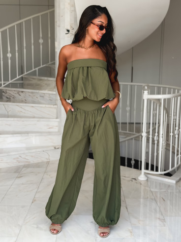 Pantalon Lizia - Kaki