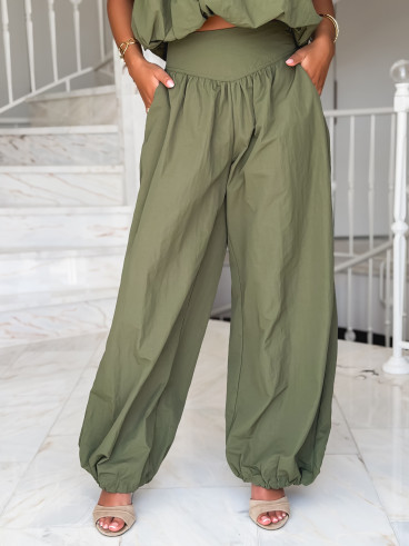 Pantalon Lizia - Kaki