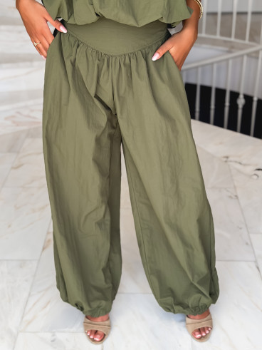 Pantalon Lizia - Kaki