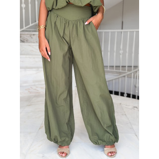 Pantalon Lizia - Kaki