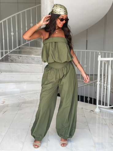 Pantalon Lizia - Kaki
