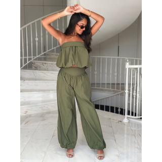 Blouse Lizia - Kaki
