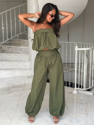 Blouse Lizia - Kaki