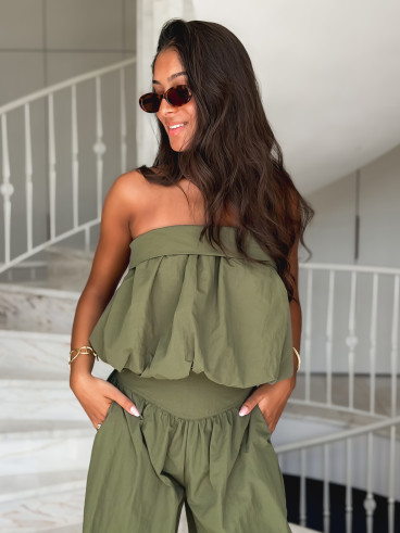 Blouse Lizia - Kaki