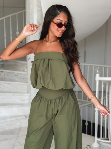 Blouse Lizia - Kaki