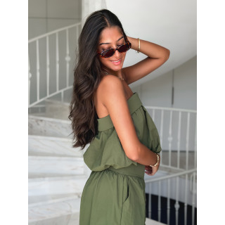 Blouse Lizia - Kaki