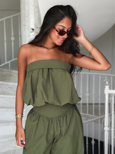 Blouse Lizia - Kaki