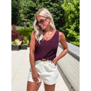 Blouse Oria - Prune