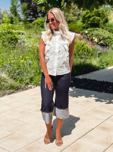 Blouse Capucine - Blanc