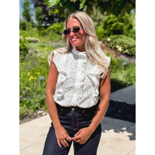 Blouse Capucine - Blanc