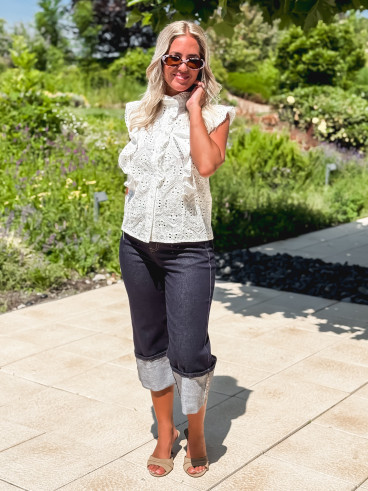 Blouse Capucine - Blanc
