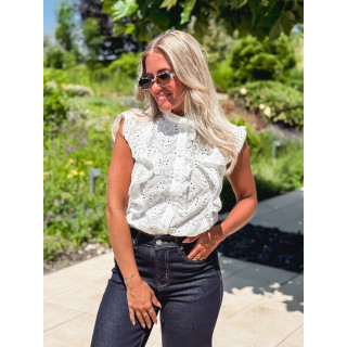 Blouse Capucine - Blanc