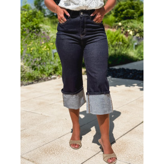 pantacourt Talia - Bleu foncé