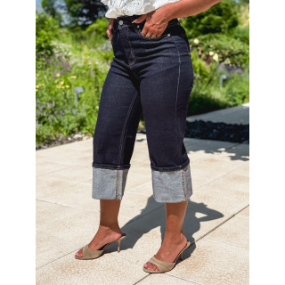 pantacourt Talia - Bleu foncé