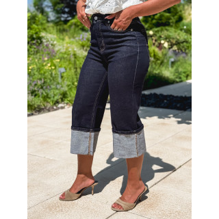 pantacourt Talia - Bleu foncé