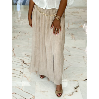 Jupe longue Yona - Beige