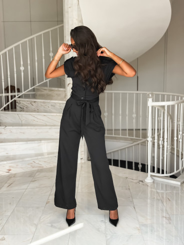 Combinaison pantalon Sorélia - Noir