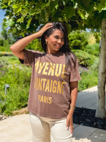 T-shirt Ayumi - Marron