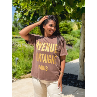 T-shirt Ayumi - Marron