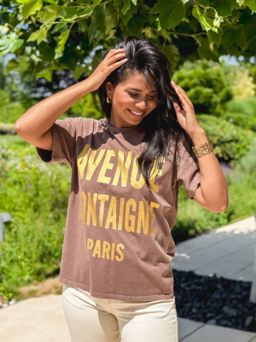 T-shirt Ayumi - Marron