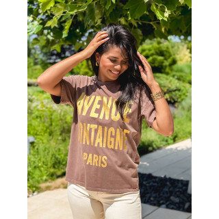 T-shirt Ayumi - Marron