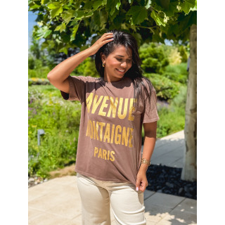T-shirt Ayumi - Marron