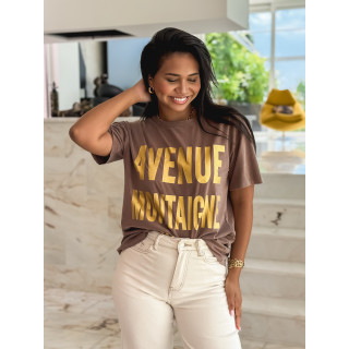 T-shirt Ayumi - Marron