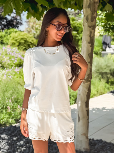 T-shirt Madelea - Blanc