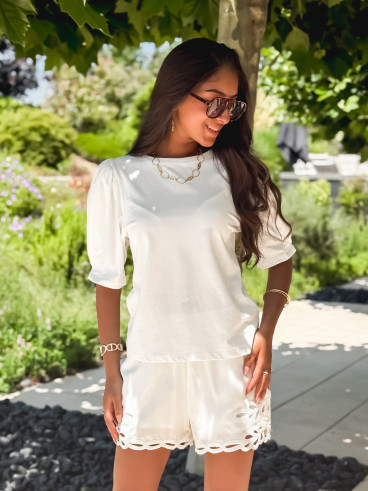 T-shirt Madelea - Blanc