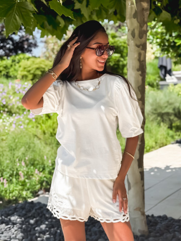 T-shirt Madelea - Blanc