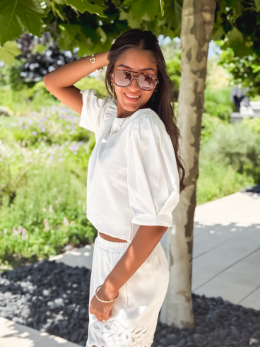 T-shirt Madelea - Blanc