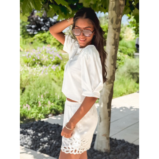 Short Olympe - Blanc