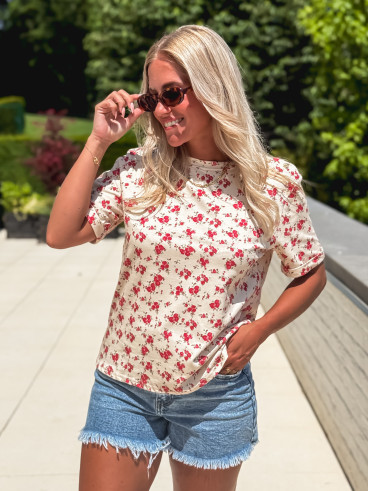 T-shirt Rosanna - Crème